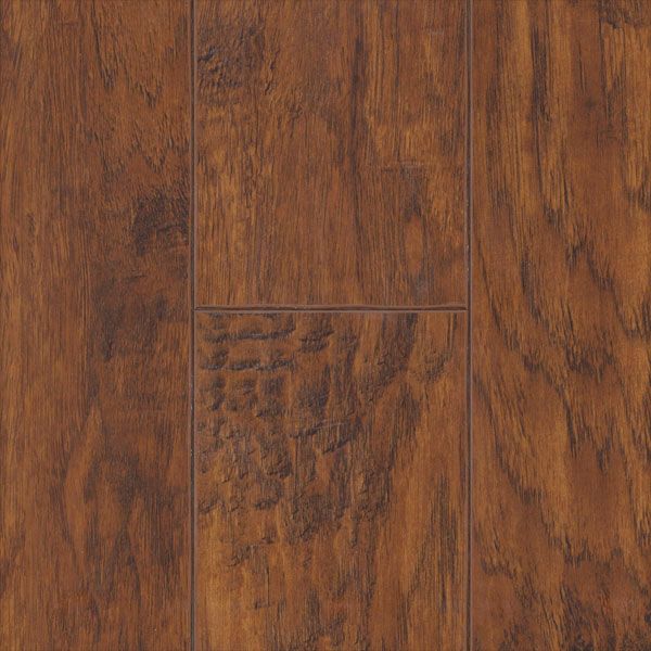 5” Hand Scraped Bronze Hickory Laminate Hardwood Flooring Wood Floor