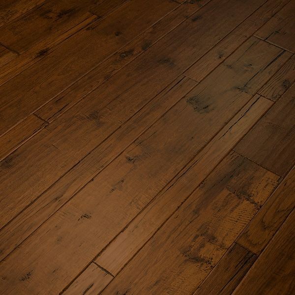 Hardwood Flooring Merlot Hickory, Hardwood Floor Width