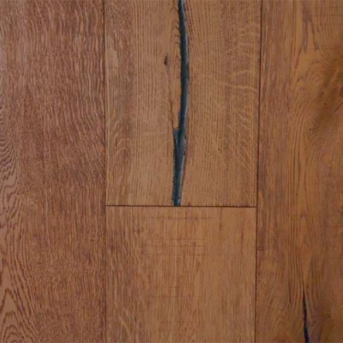 Wire Brushed Montmajour White Oak Flooring - 7.5"-2