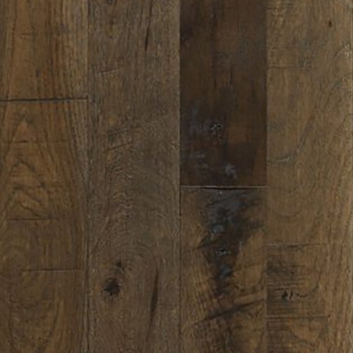 Wire Brushed Barrel Hickory Flooring - 5" 2