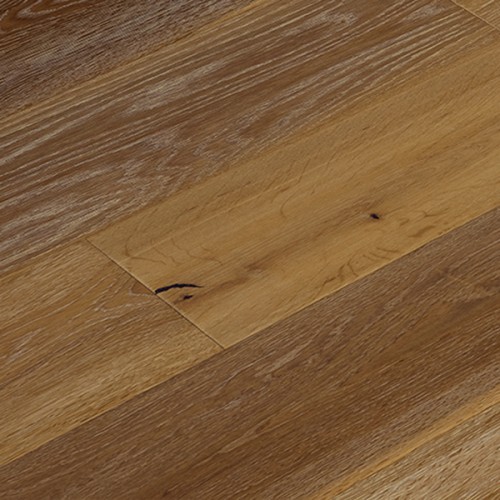 Wire Brushed Athens White Oak Flooring - 7.5"