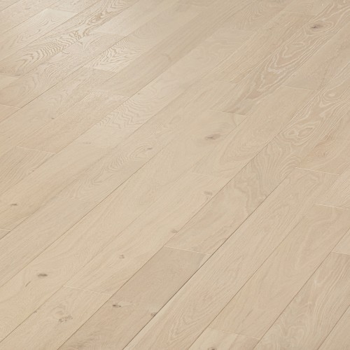 Wire Brushed Chalet White Oak Flooring - 5"