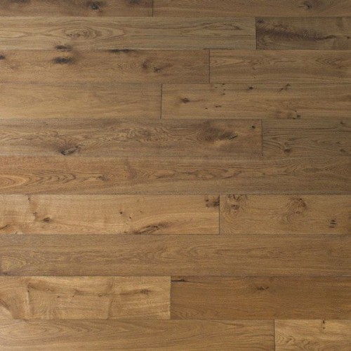 Wire Brushed Cabana Brown White Oak Flooring - 7.5"