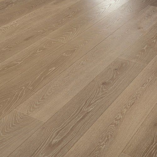Wire Brushed Manchester White Oak Flooring - 9.5"