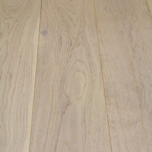 Wire Brushed Nature White Oak Flooring - 7.9"
