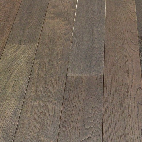 Wire Brushed Fermont White Oak Flooring - 5"