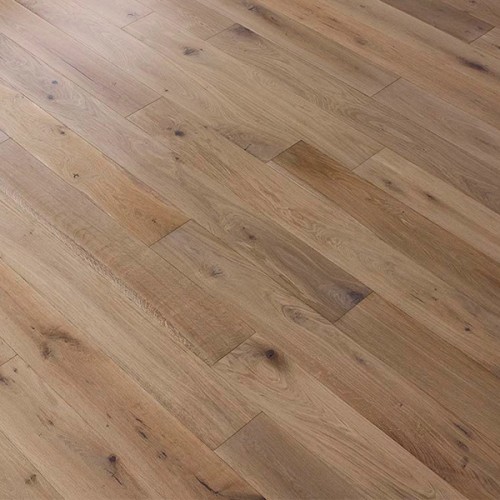 Wire Brushed Terra White Oak Flooring - 7.5"