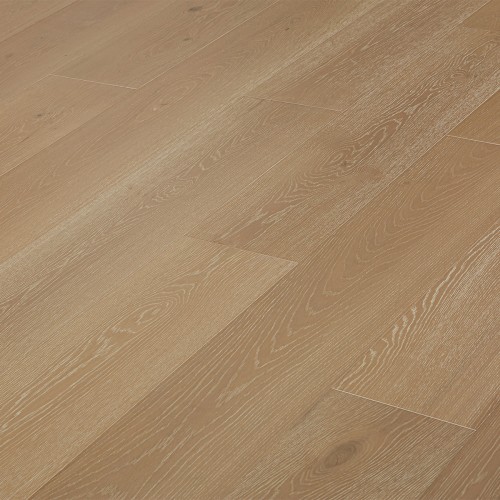Wire Brushed Rhode Island European Oak Flooring - 9.5"