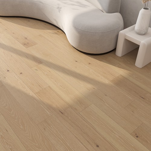 Wire Brushed Zion Hickory Flooring - 7.5"
