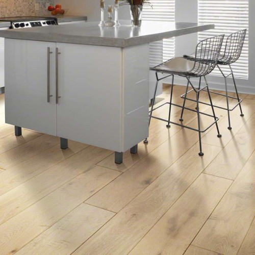 Wire Brushed Tapestry White Oak Flooring - 7.5"